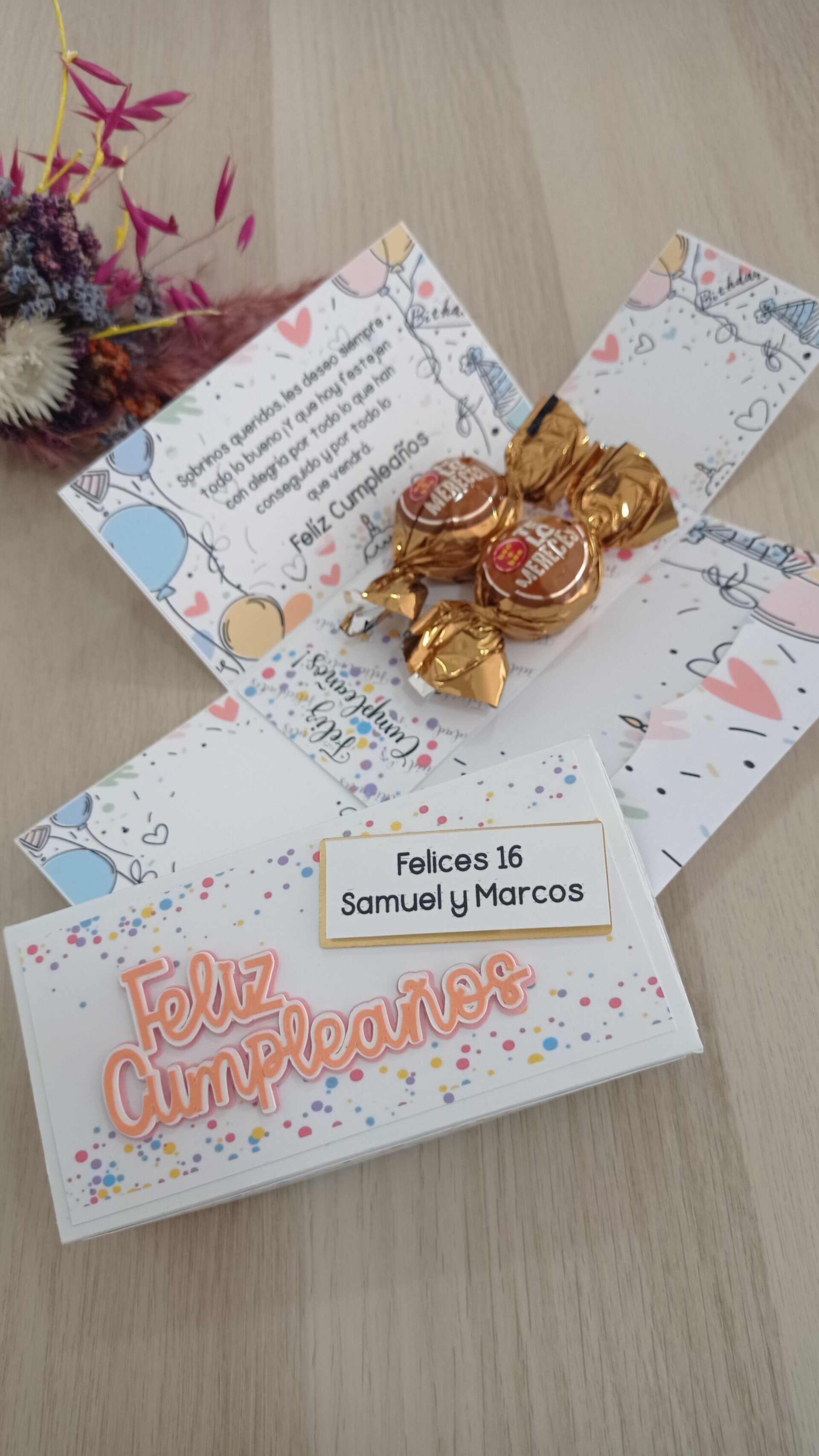 Caja sobre para regalo - 3