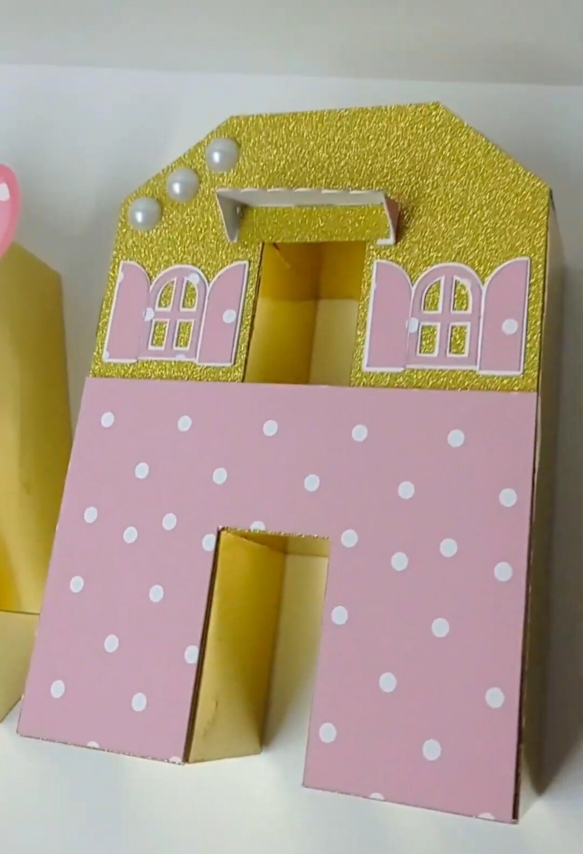 Letra 3D decorativa - 8