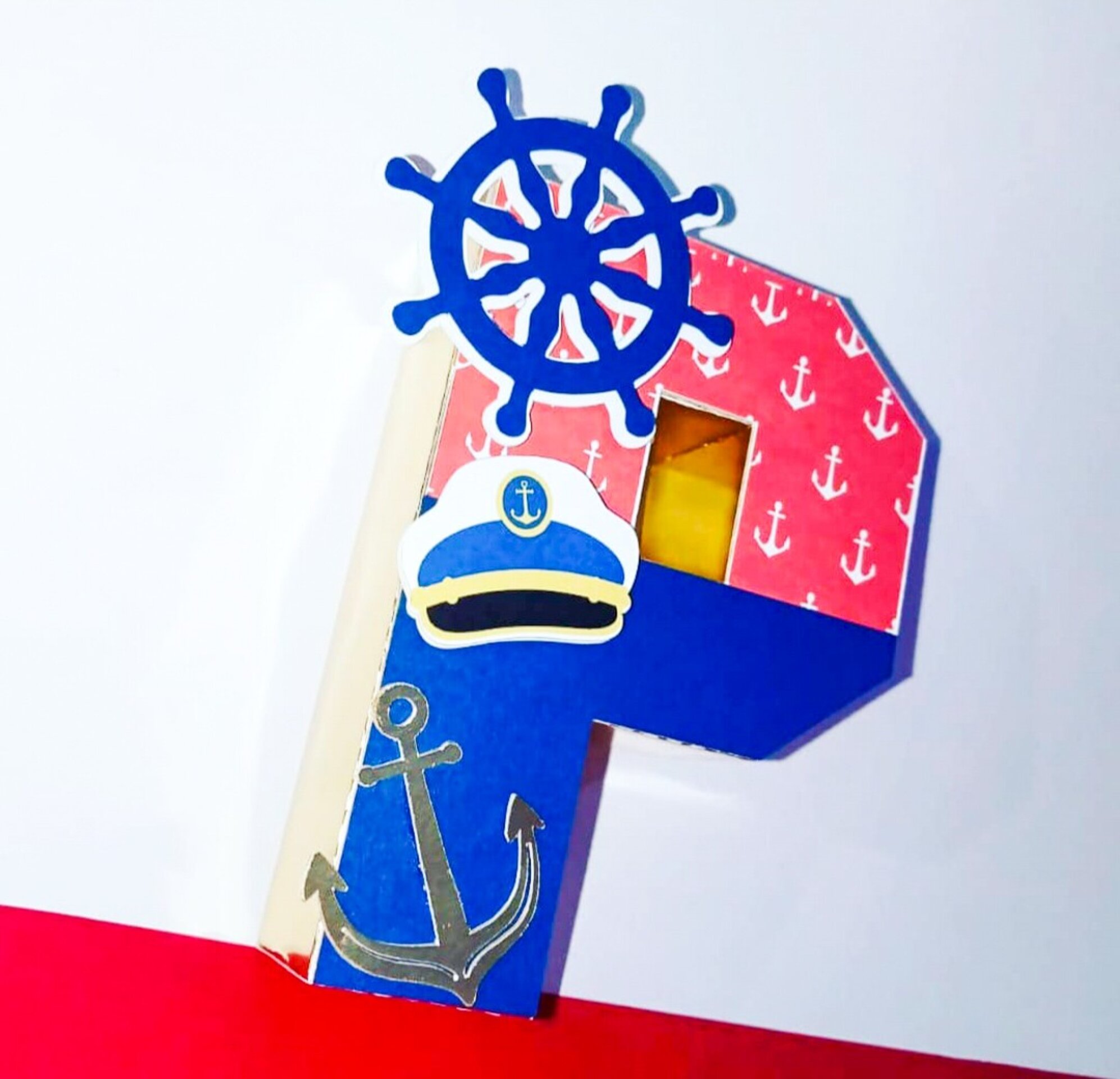 Letra 3D decorativa - 9