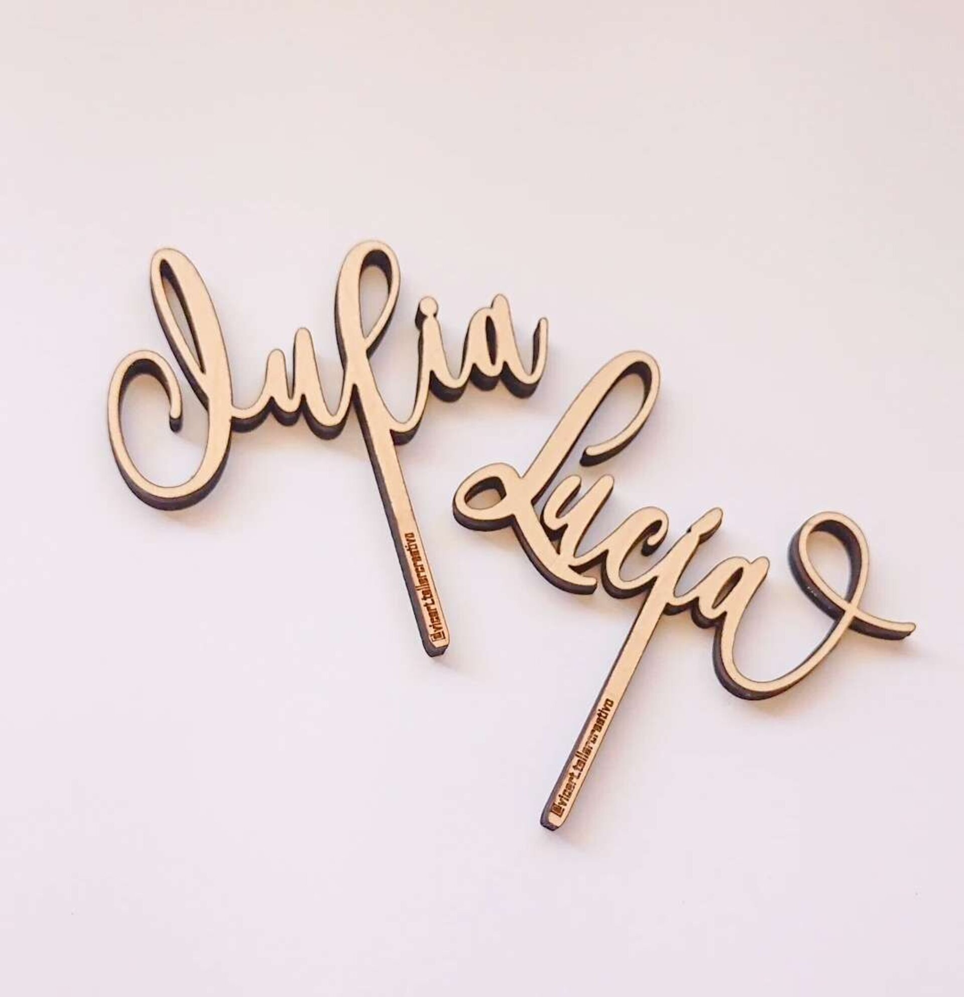 Topper de madera para tarta - 2