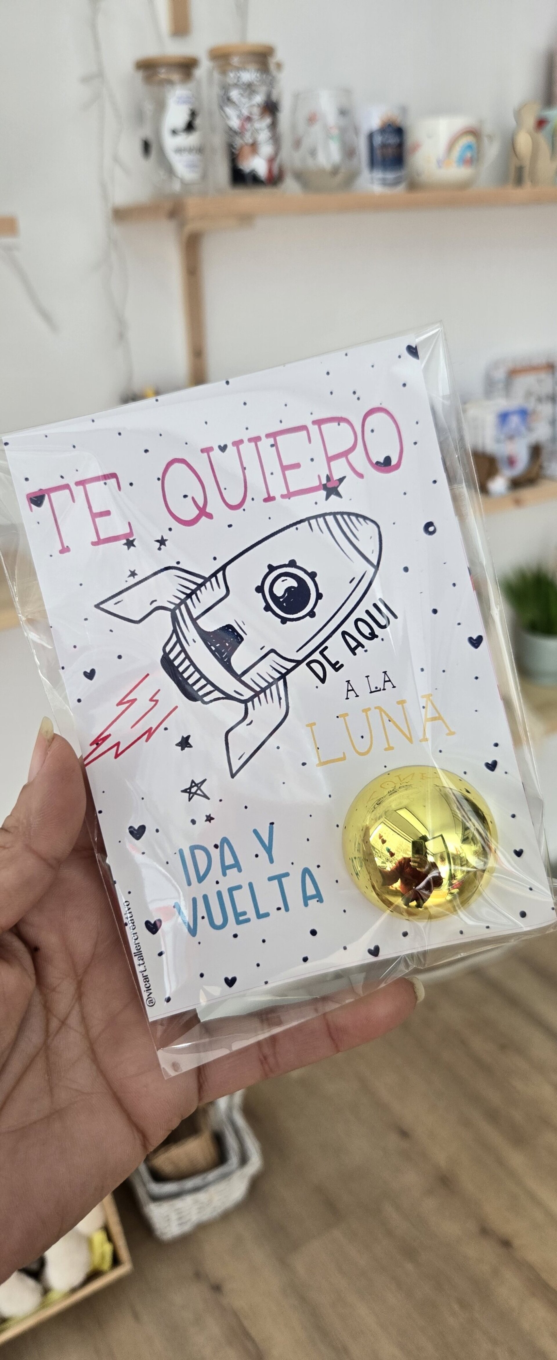 Bálsamo labial con tarjeta personalizada San Valentin - 1