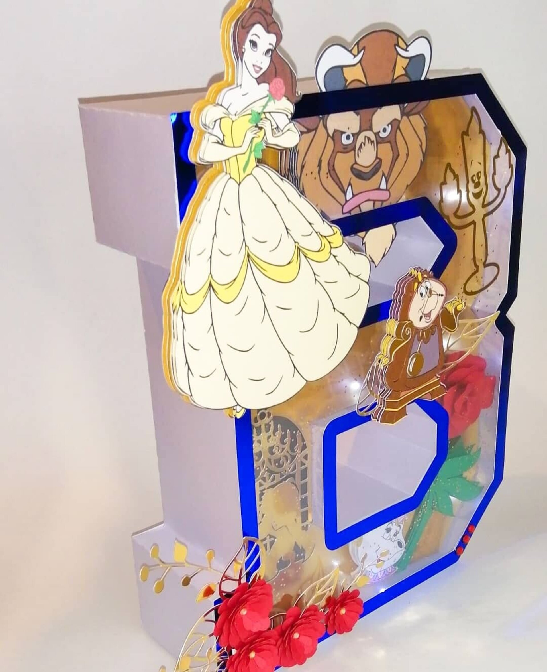 Letra 3D decorativa - 7