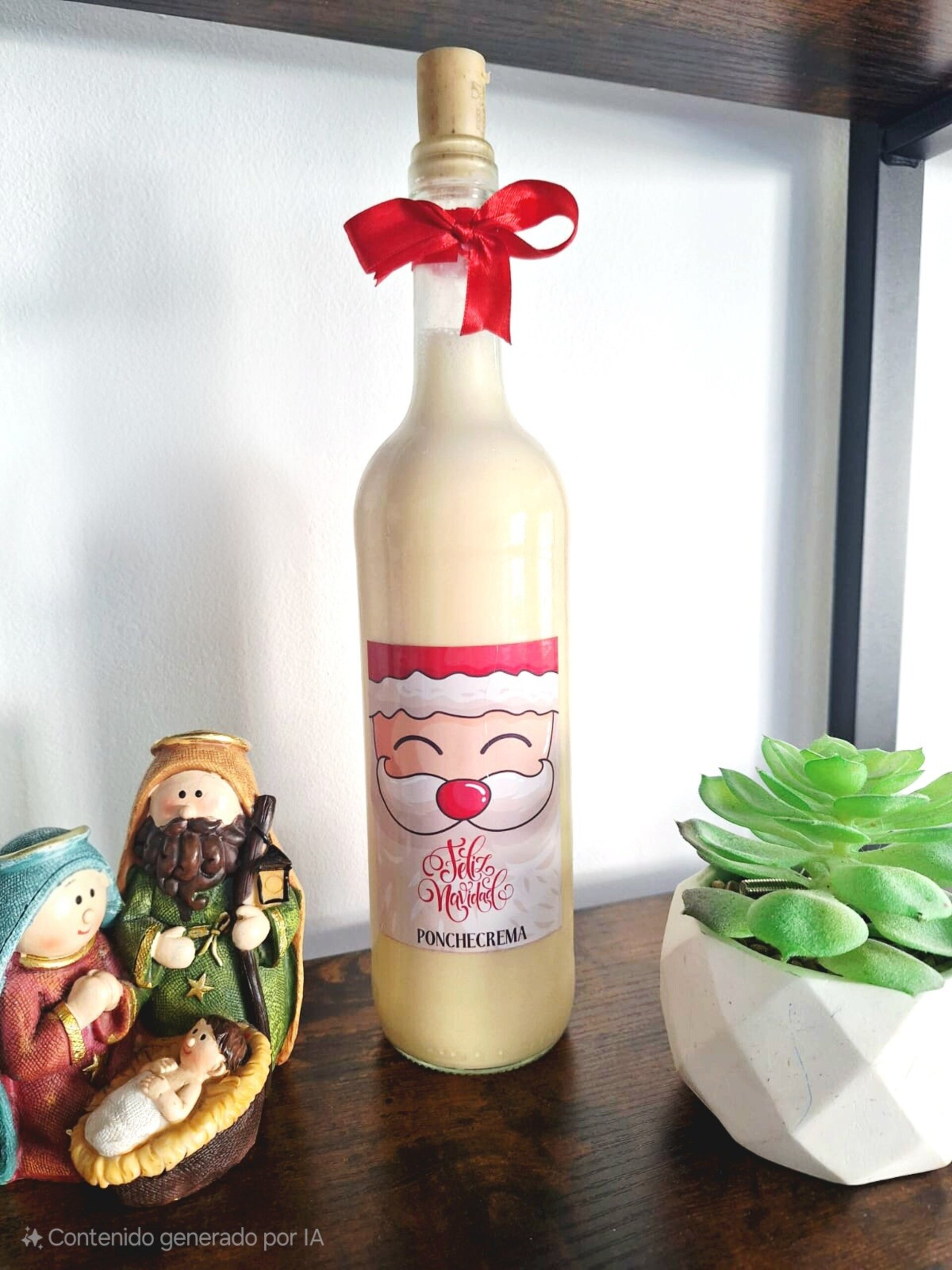 Pegatina personalizada para botella de Vino - 4